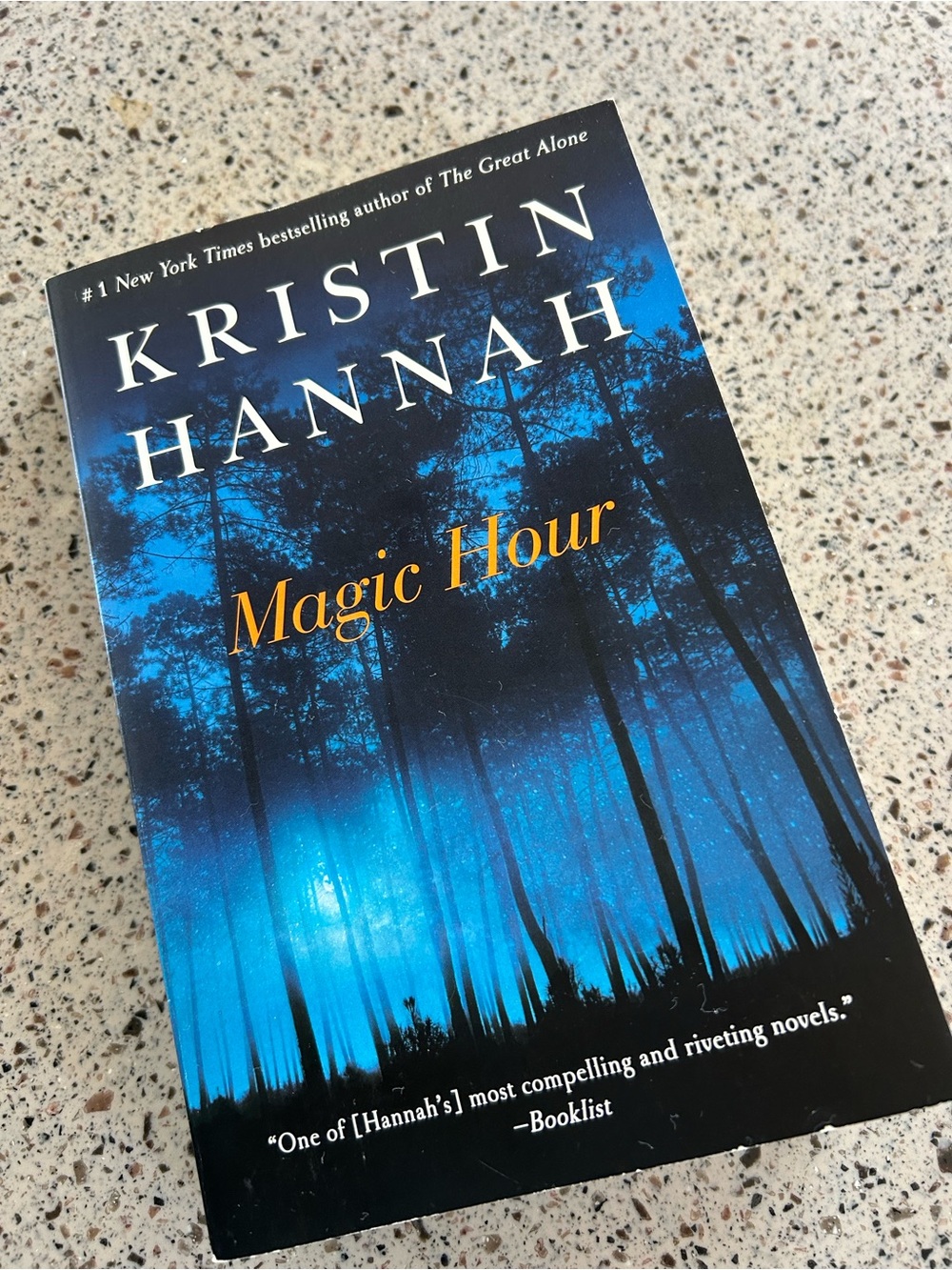Magic Hour by Kristin Hannah paperback book